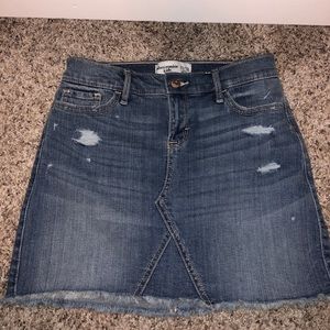 Abercrombie kids jean skirt (11/12) new with tags